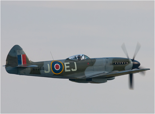 oictures Spitfire Mk XIV MV268
